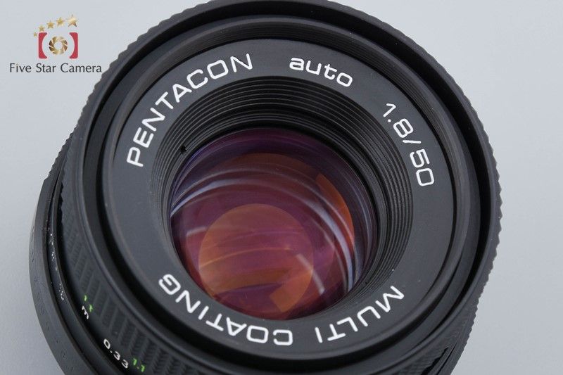 Lens (Single Focus) Pentacon Auto F/1.8 Mc M42