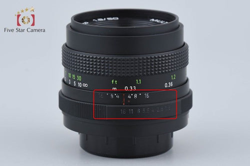 Lens (Single Focus) Pentacon Auto F/1.8 Mc M42