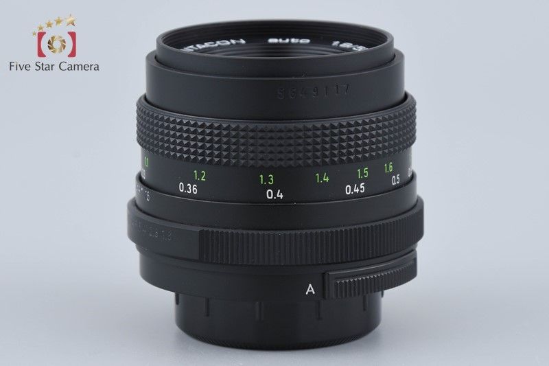 Lens (Single Focus) Pentacon Auto F/1.8 Mc M42