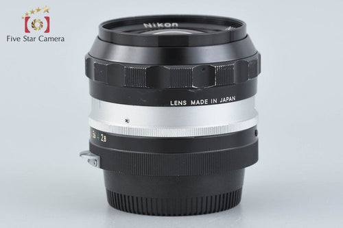 Nikon Lens (Single Focus) Nikkor-N.C Auto F/2.8