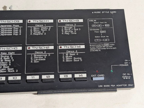 Roland Other Msl-15 Super Card