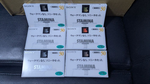 Sony Cassette Tapes Stamina Xi 50 6