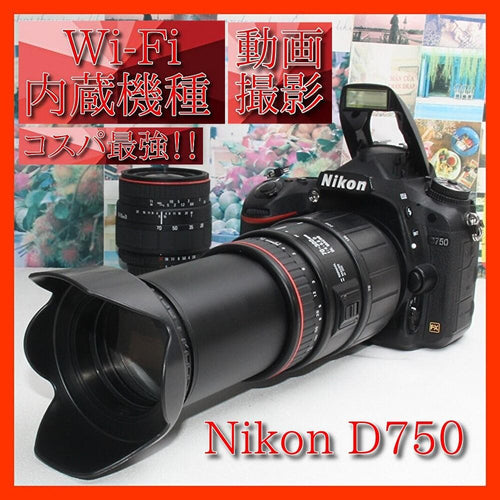 Nikon Digital Slr D750 300