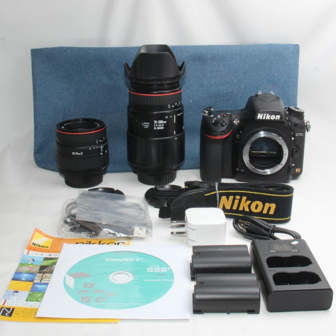 Nikon Digital Slr D750 300