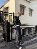 Other Archive Blue Star Script Stacked Denim