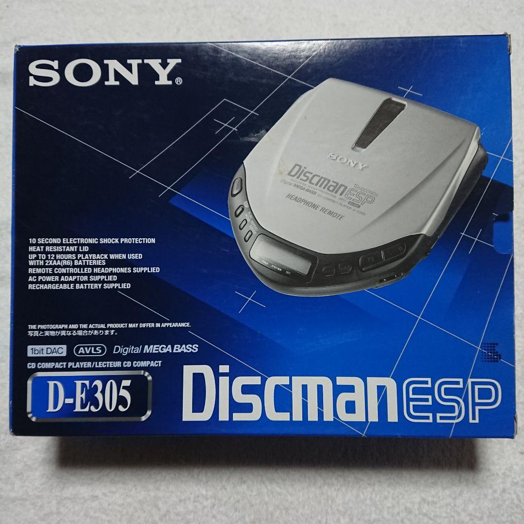 Sony Portable Cd Player Diskman D-E305