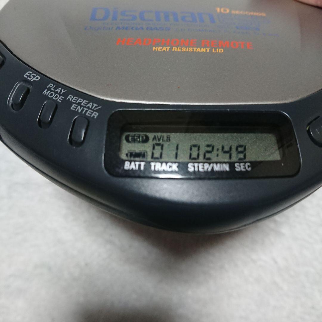 Sony Portable Cd Player Diskman D-E305