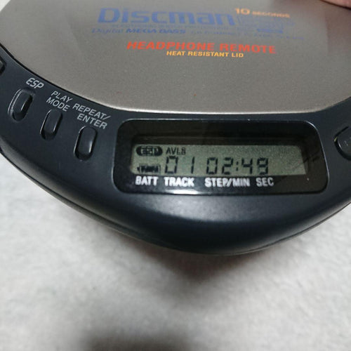 Sony Portable Cd Player Diskman D-E305