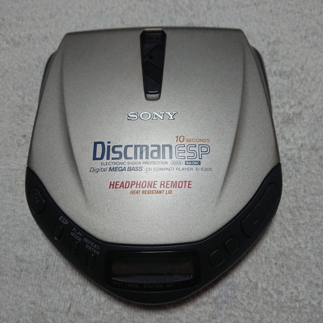 Sony Portable Cd Player Diskman D-E305