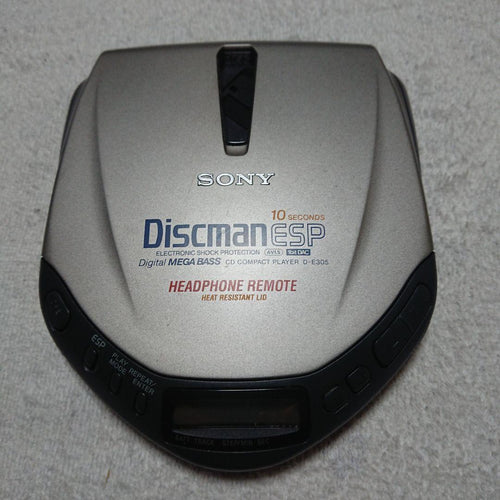 Sony Portable Cd Player Diskman D-E305