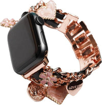 Band Belt Royce&Roland Apple Watch Series (Rosegold/Black, 46Mm) Black