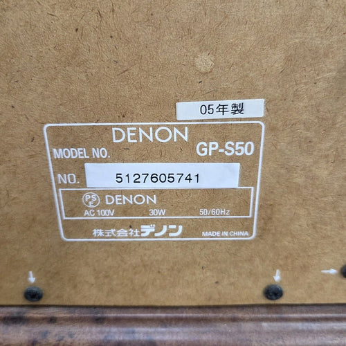 Others S03027Denon Gp-S50