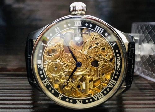 Omega Hand -Wound Clock 1910