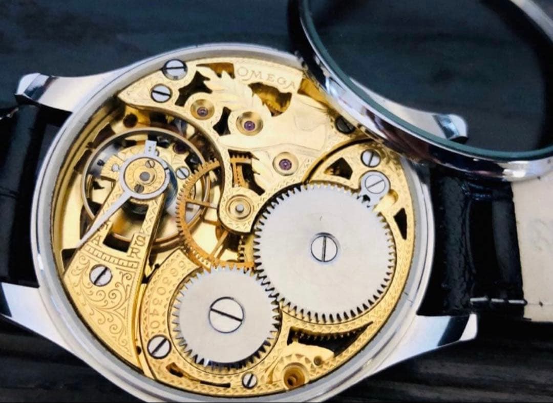 Omega Hand -Wound Clock 1910