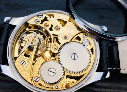 Omega Hand -Wound Clock 1910