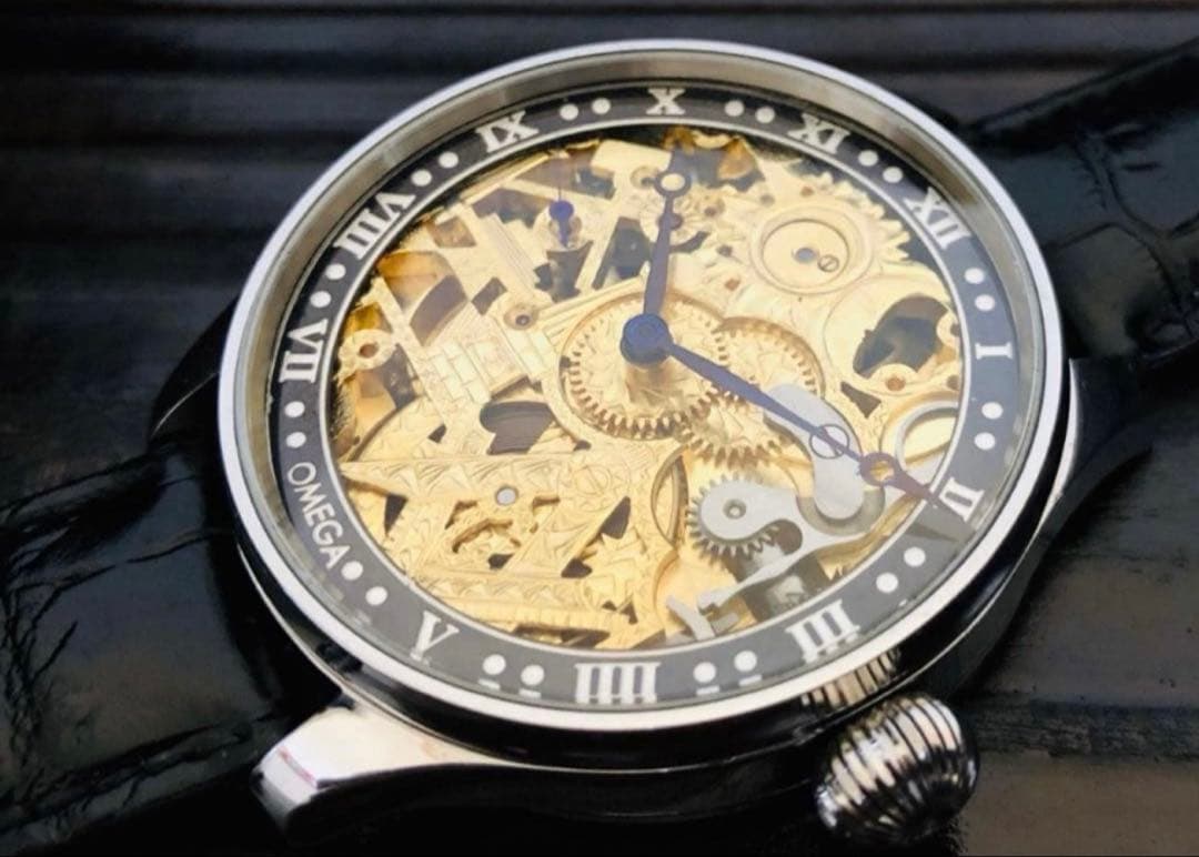 Omega Hand -Wound Clock 1910