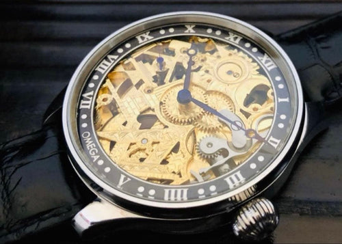 Omega Hand -Wound Clock 1910