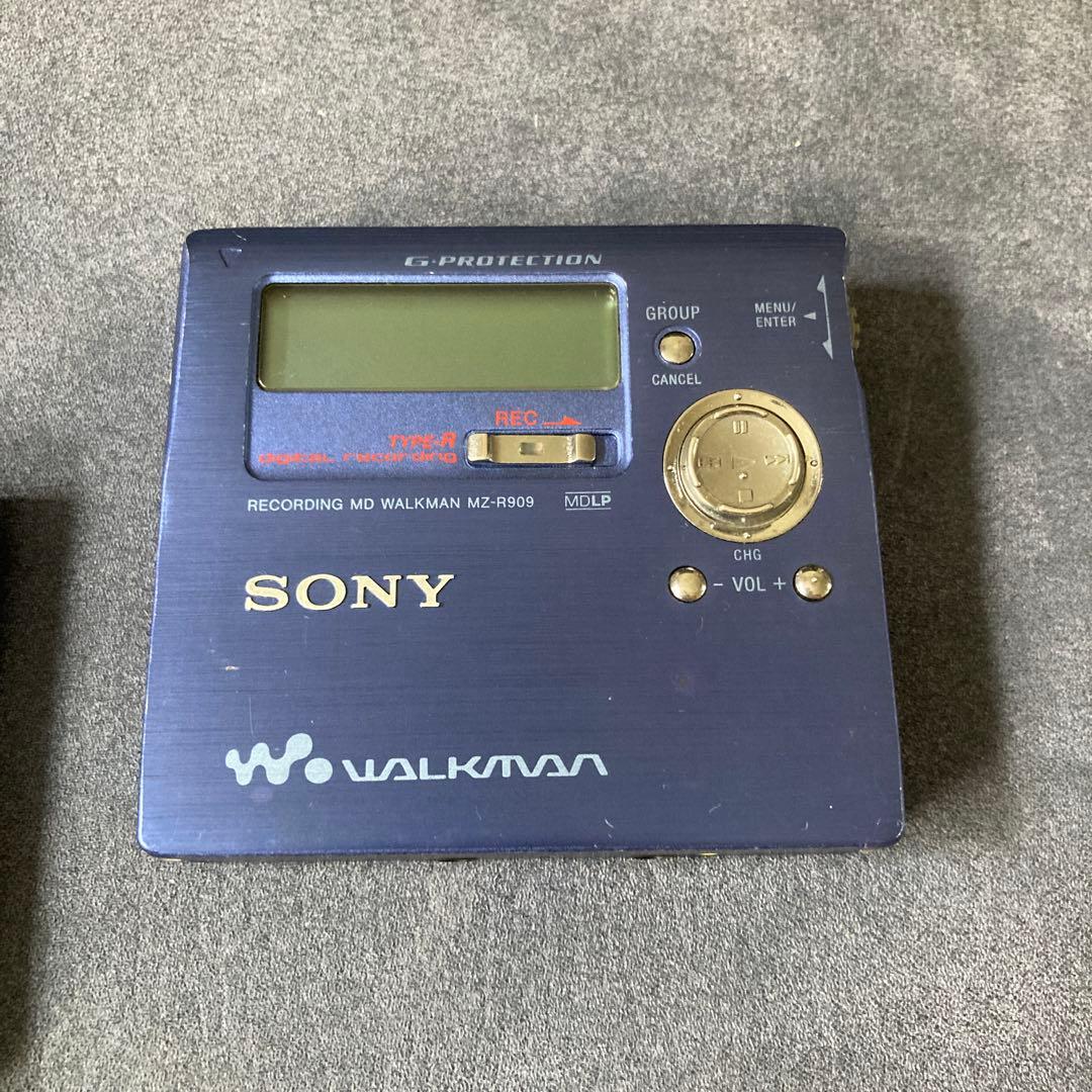 Sony Portable Md Players Mz-R909