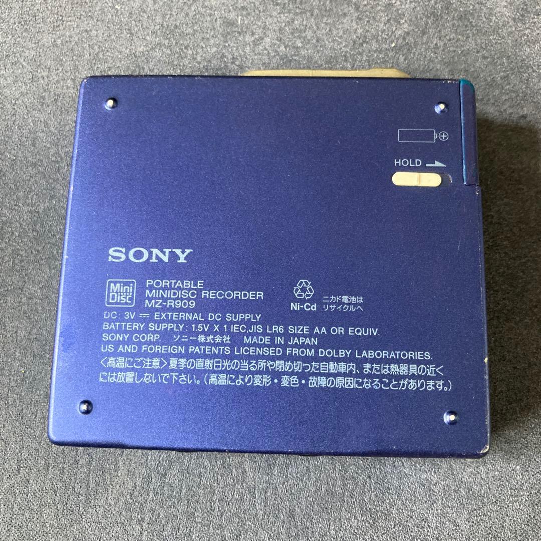 Sony Portable Md Players Mz-R909
