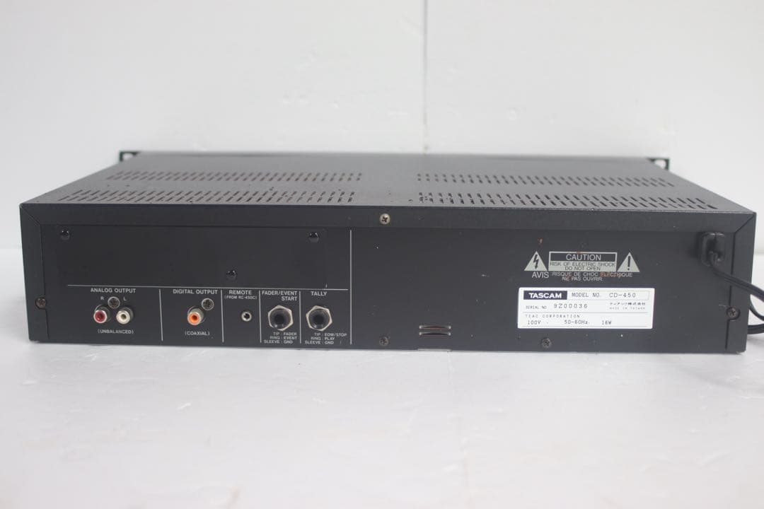 Tascam Cd Sacd Players Cd-450