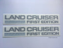 Toyota Sticker Decal 250 Landcruiser250 Landcruiser First Edition Bondiblue