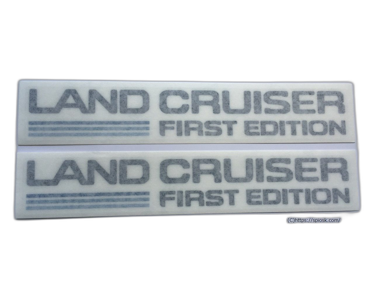 Toyota Sticker Decal 250 Landcruiser250 Landcruiser First Edition Bondiblue