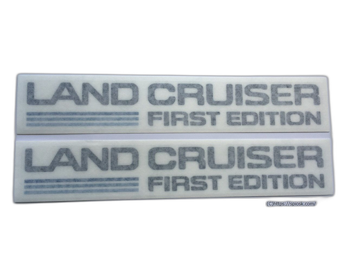 Toyota Sticker Decal 250 Landcruiser250 Landcruiser First Edition Bondiblue