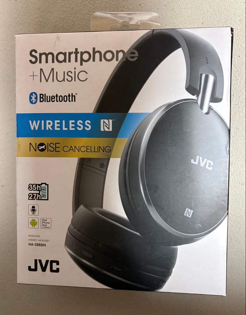 Jvc Wireless Earphones Ha-S88Bn