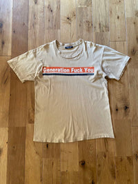 Undercover T-Shirts 90 Generation Fuck You