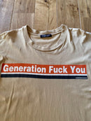 Undercover T-Shirts 90 Generation Fuck You