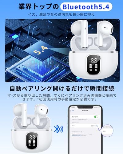 Wireless Earphone Bluetooth Ai Enc Ipx7 65 2026 Edr+Bluetooth5.4 Hifi Web