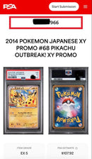 Pokemon Card Game Psa Promo 068/Xy-P