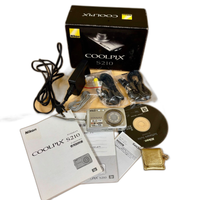 Nikon Compact Digital Camera (B) Coolpix S210 8.0 3 /9854