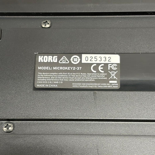 Korg Midi Keyboards Pads Usb Microkey2-37