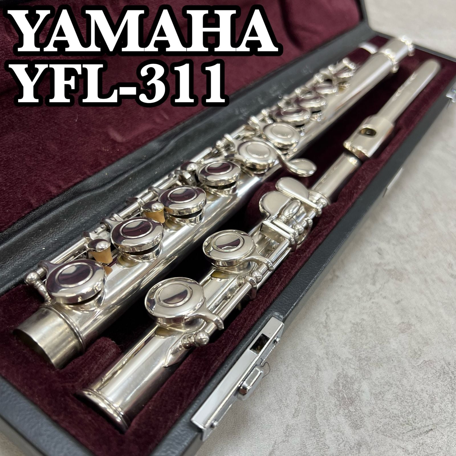 Yamaha Flute Body Yfl-311 E Silver