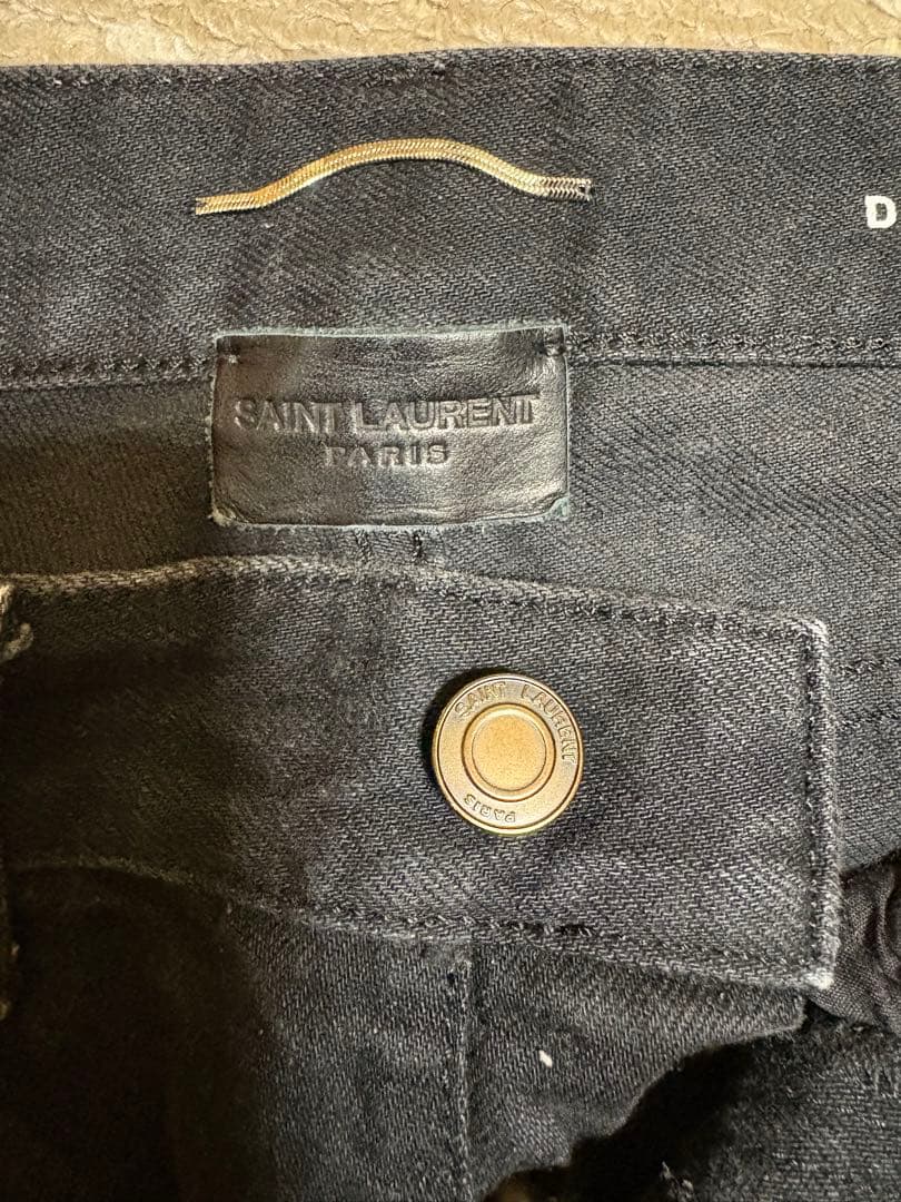 Saint Laurent Paris Straight Jeans