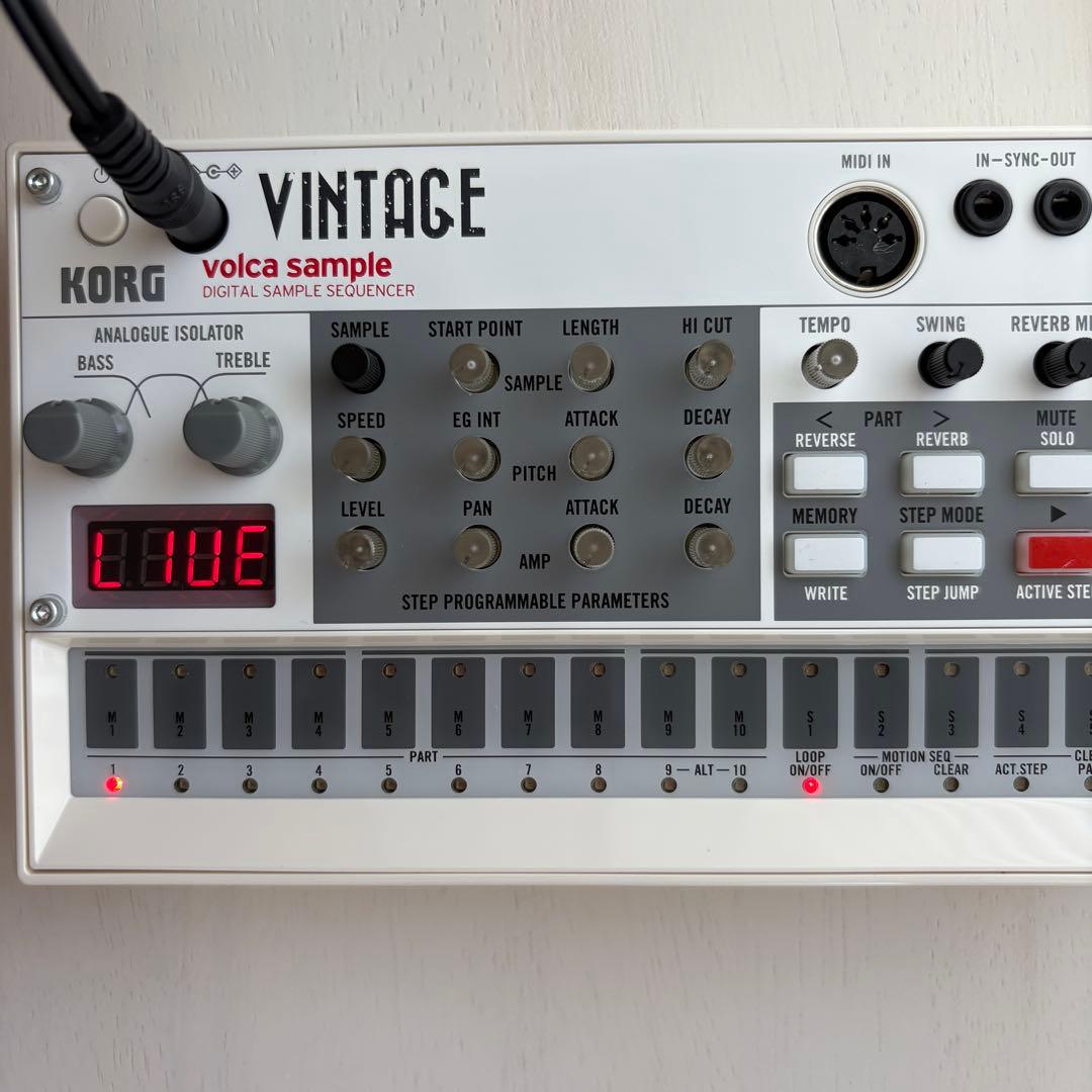 Korg Analog Synthesizer Volca Sample