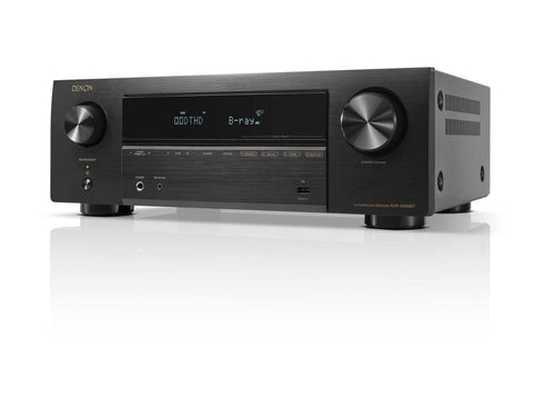 Av Amplifier Avr-X580Btk Earc Hd Hdr10+ Ultra 8K 5.2Ch Avr-X580Bt Denon