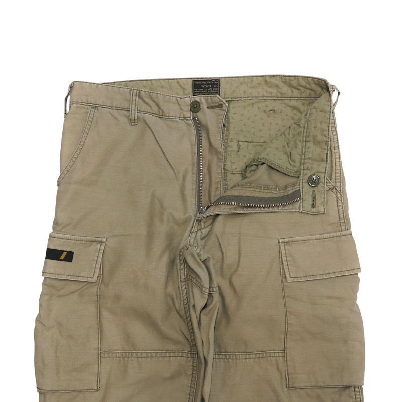Wtaps Work Pants Cargo Pants/Painter 14Aw Jungle.Stock/Trousers.Cotton.Satin