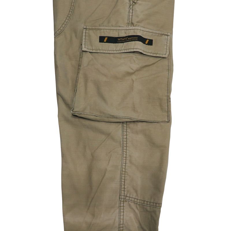 Wtaps Work Pants Cargo Pants/Painter 14Aw Jungle.Stock/Trousers.Cotton.Satin