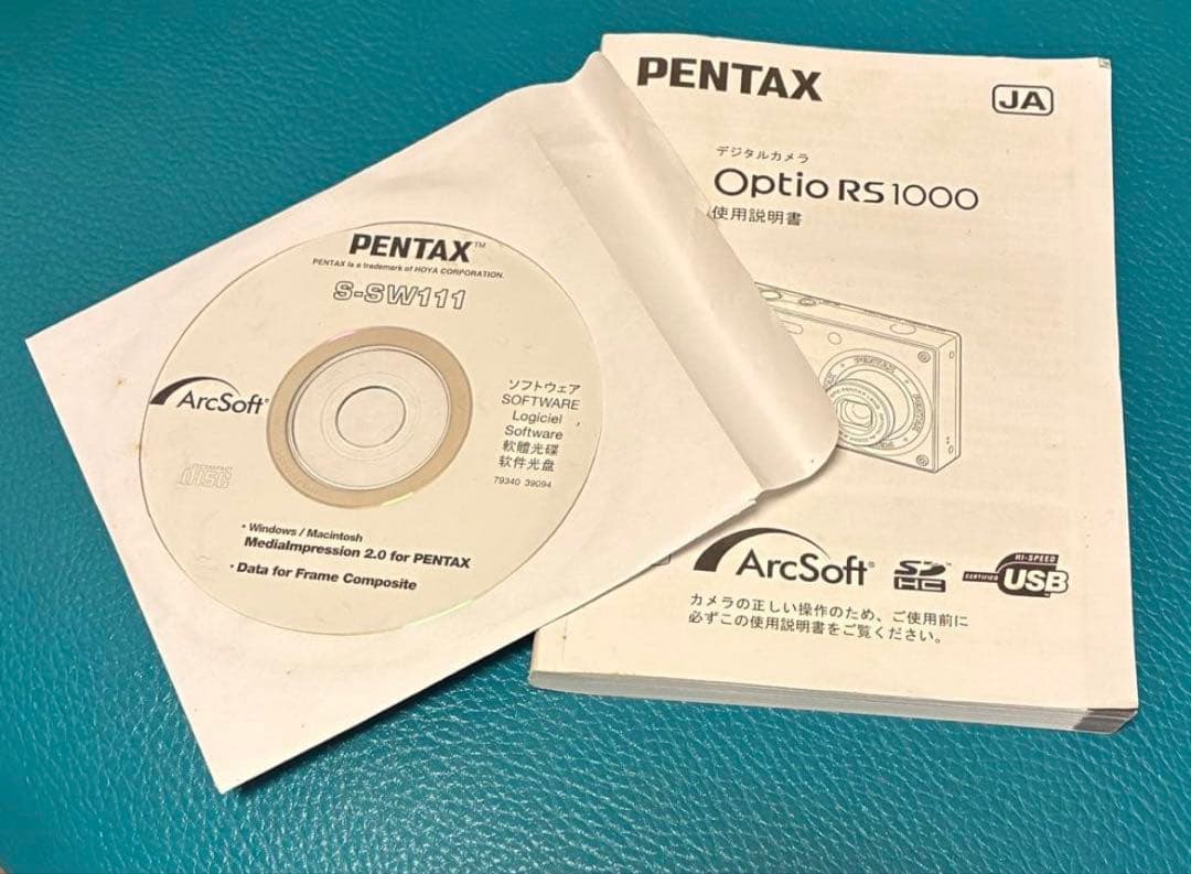 Compact Digital Cameras 100% Pentax Optio Rs1000