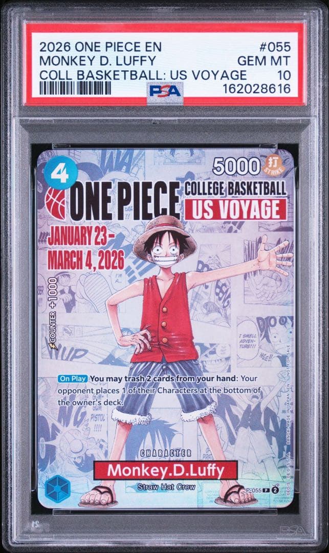 One Piece Card Game Psa10 P [P-055]