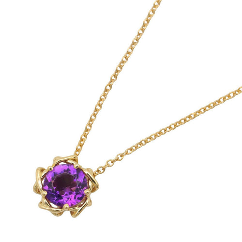 Tiffany Necklace Co K18 Used A