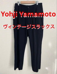 Yohji Yamamoto Pour Homme Wide-Leg Pants Loose-Fitting Yohjyamamoto