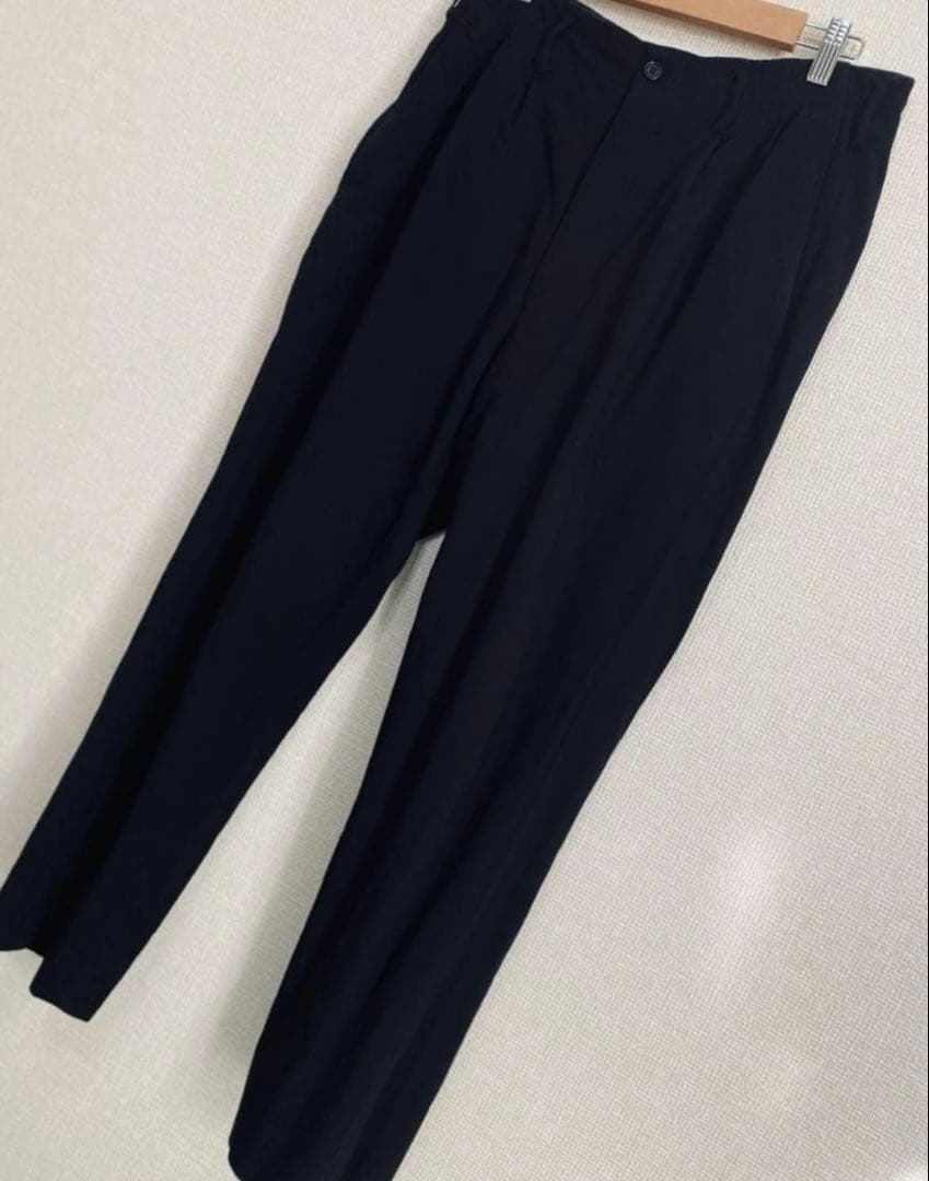 Yohji Yamamoto Pour Homme Wide-Leg Pants Loose-Fitting Yohjyamamoto