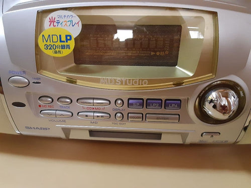 Cd, Md Cassette Decks Sharp