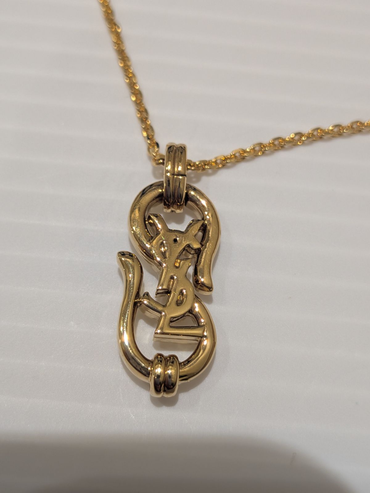 Necklace Yves Saint Laurent Ysl 6.1G