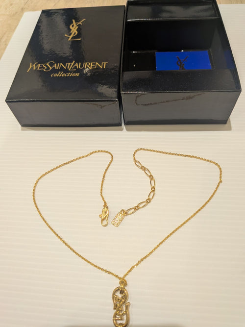 Necklace Yves Saint Laurent Ysl 6.1G