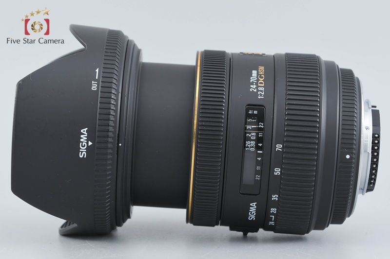 Sigma Lens (Zoom) 24-70Mm F/2.8 Ex Dg Hsm
