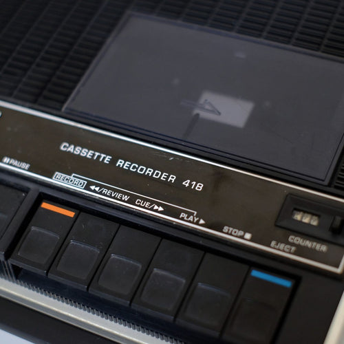 Panasonic Cassette Player National Rq-418 70S 70